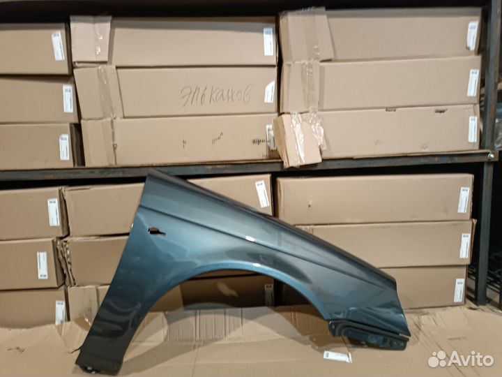 Крыло правое Лада приора цвет Борнео 633