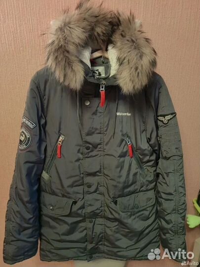 Куртка зимняя мужская 50 размер бу