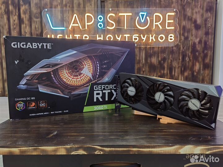 Видеокарта GeForce RTX 3060 Ti gaming OC 8G