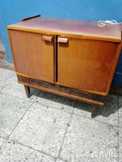 Тумба-бар +подсветка бу винтаж/антиквариат/Румыния