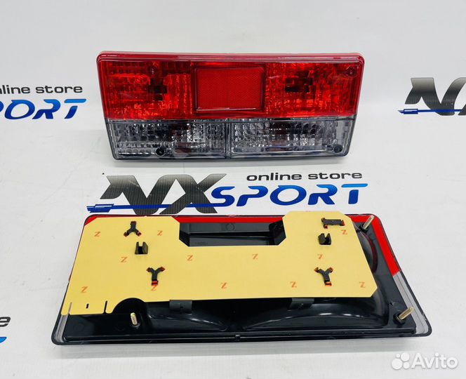 Фонари 2105 красно-тонированные