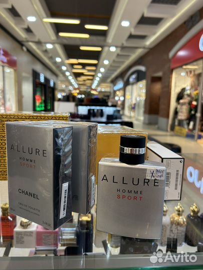 Туалетная вода chanel allure homme sport 100мл