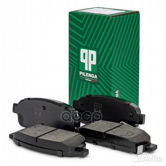 Колодки тормозные дисковые зад, прав, лев F