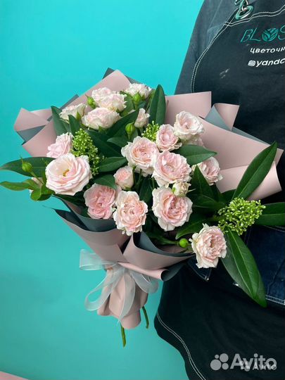 Живые цветы букеты