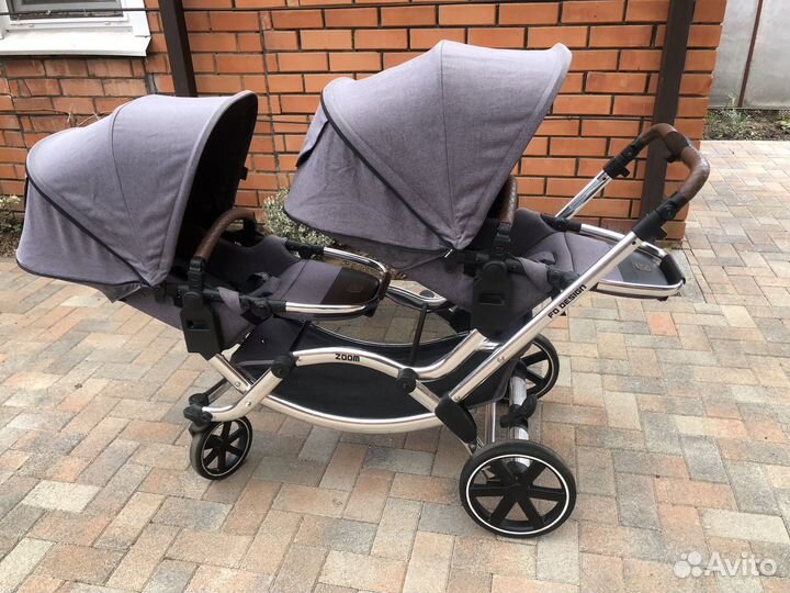 Коляска для двойни