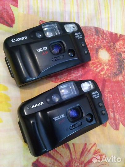 Компактный Фотоаппарат Canon prima af7 date 2шт