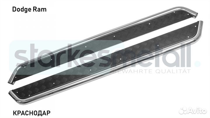 Пороги подножки Dodge Ram Classik