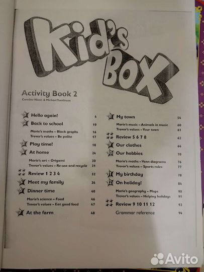 Kid's Box 2 Activity Book second edition