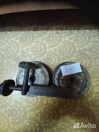 Штанги и гантели бу