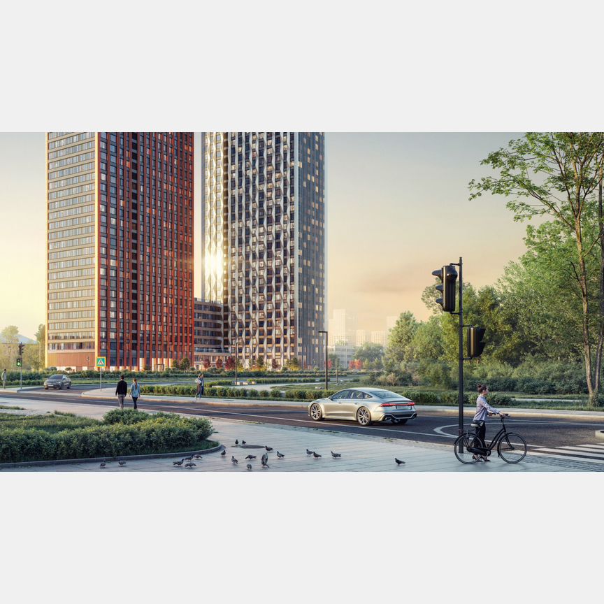 2-к. квартира, 53,9 м², 8/33 эт.