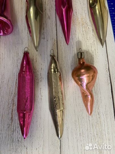 Елочные игрушки СССР одним лотом