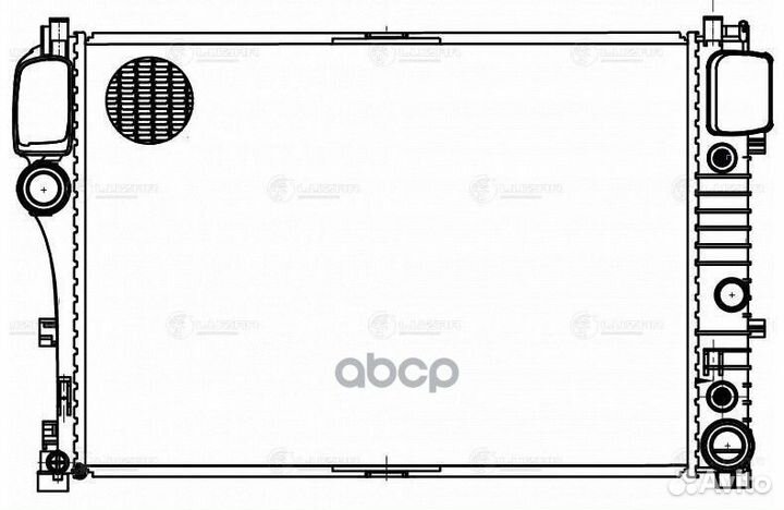 Радиатор охл. для а/м MercedesBenz S (W221) (05