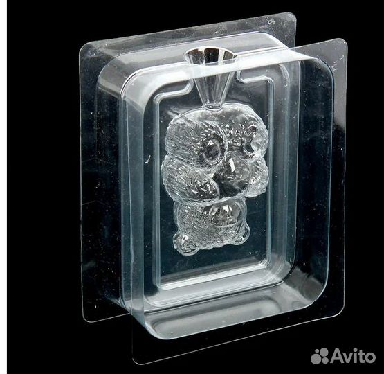 Форма/молд Мишка поликарбонат для шоколада и мыла