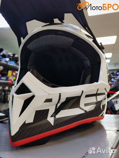 Шлем карбоновый Acerbis steel carbon 22-06 Black/R