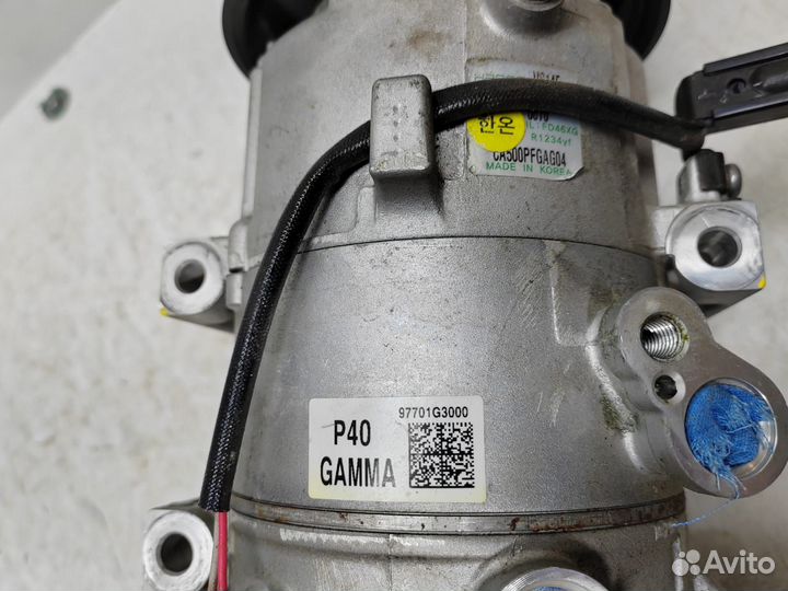 Компрессор кондиционера Hyundai Elantra I30 оригин