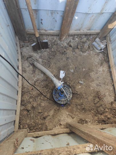 Замена, монтаж погружного насоса, водоснабжение