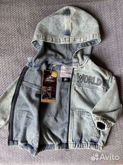 Джинсовая куртка детская