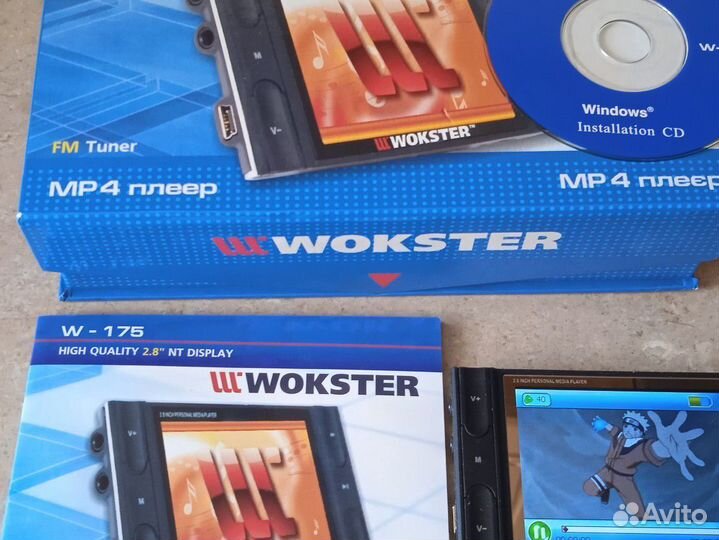 Mp3 Mp4 плеер Wokster 2,8 дюйма радио диктофон