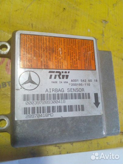 Блок SRS Airbag Mercedes Ml-Class