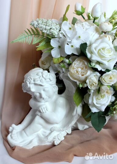 Интерьерная композиция из искусственных растений