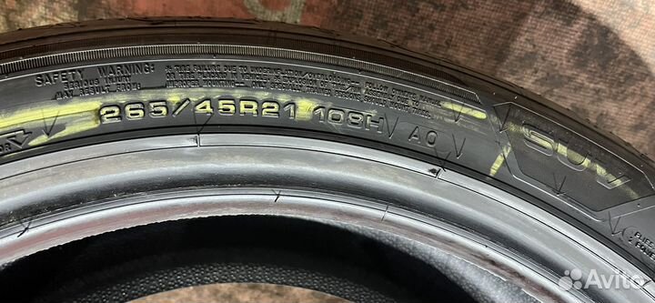 Goodyear Eagle F1 Asymmetric 3 SUV 265/45 R21