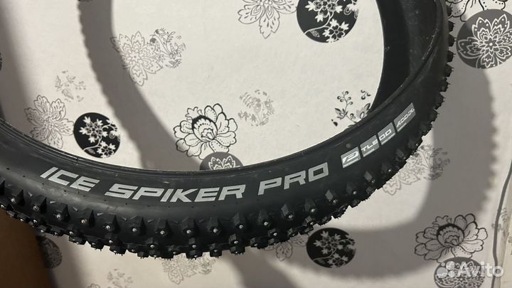 Покрышки shwalbe 27.5х2.6 ice spiker pro