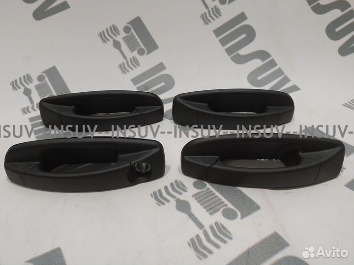 Комплект наружных евро ручек дверей 2131 (4шт)