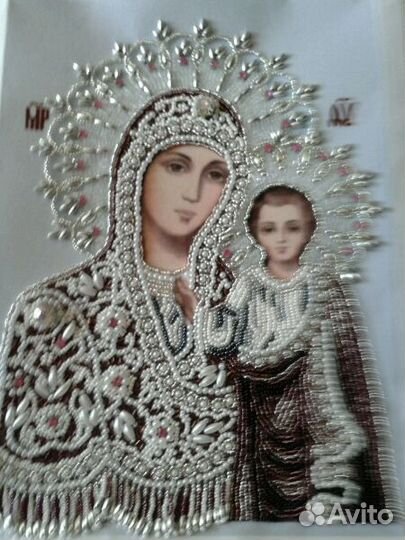 Иконы вышивка бисером на заказ
