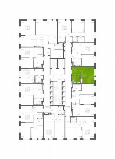 Квартира-студия, 27,2 м², 17/17 эт.