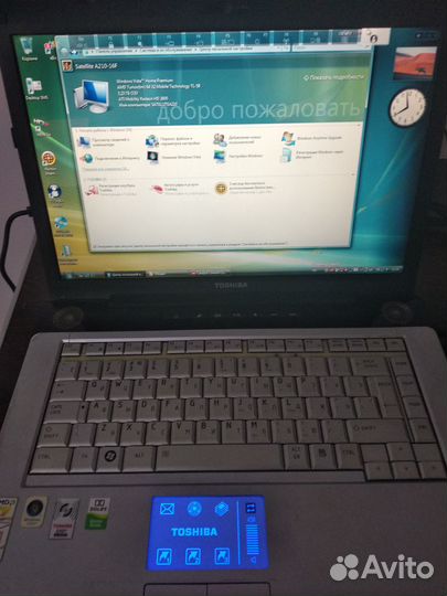 Ноутбук Toshiba satellite A210-16f