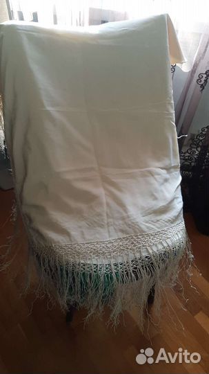 Платок шифоновый, старинный. Без дефектов