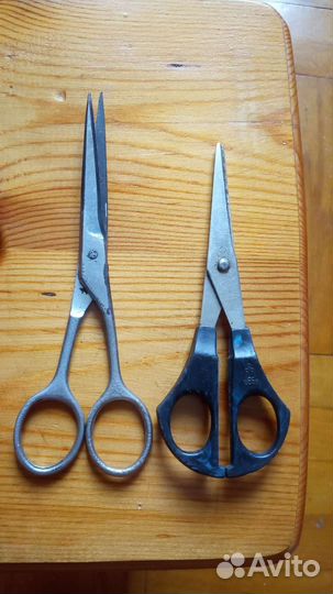 Ножницы времен СССР 2шт, цена за все