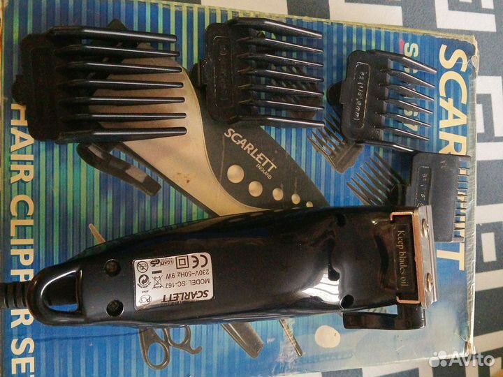 Машинка для стрижки волос scarlett