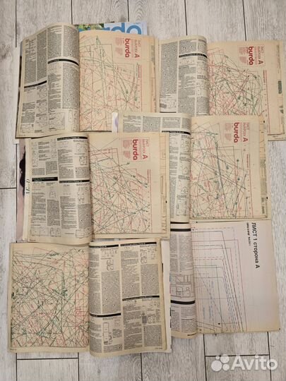 Журналы-Бурда,Крой и шитьё