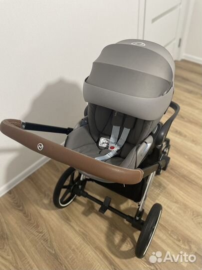 Коляска Cybex priam lll Soho grey 2 в 1