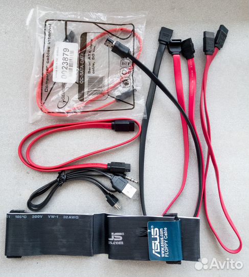 Кабели шлейфы адаптеры для комплектующих пк