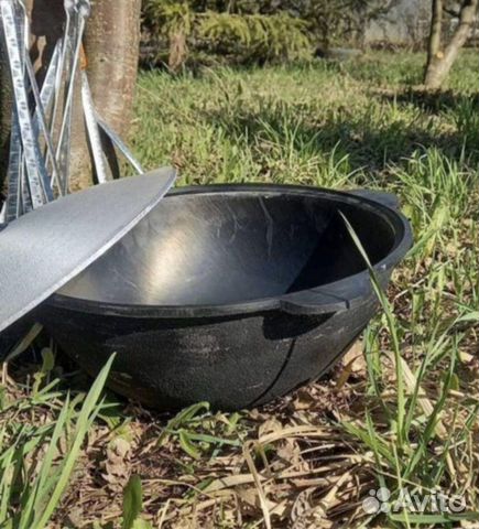 Кaзaн чугунный 16л