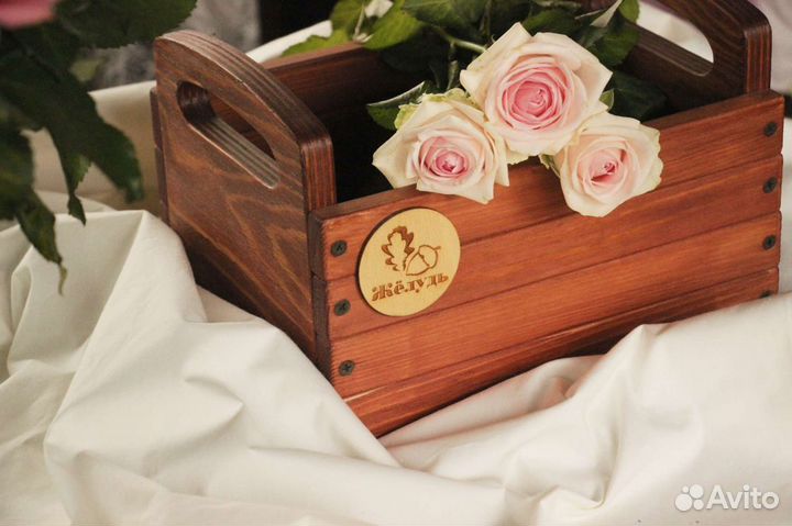 Деревянные подарочные боксы / Подарок на 8 марта