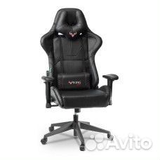 Игровое кресло Бюрократ viking 5 aero RED чер/крас