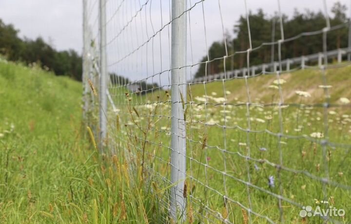 Сетка для ограждений, шарнирная 50метров