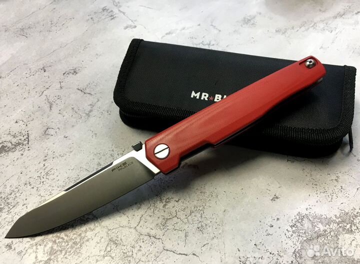Раскладной нож Pike, Red Mr.Blade, сталь D2