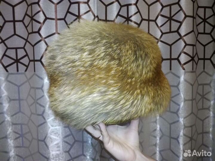 Шапка женская, лиса