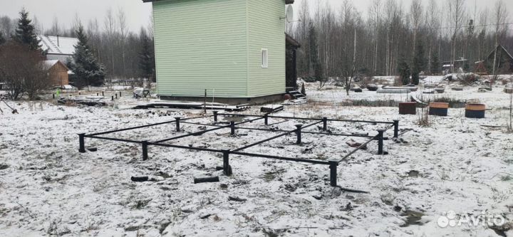 Винтовые сваи