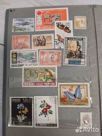 Коллекция почтовых марок СССР иностранные