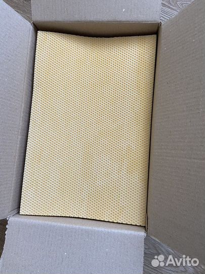 Вощина натуральная 100 для пчел