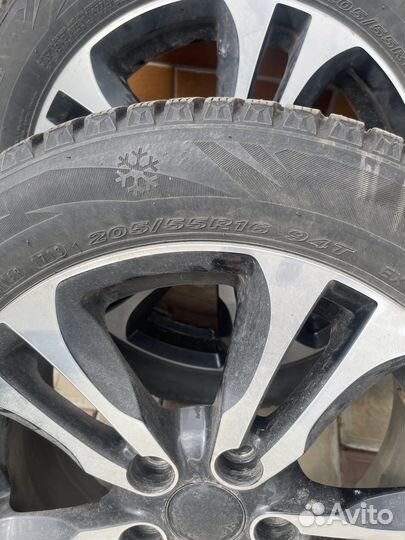 Зимняя резина с дисками 205/55 r16