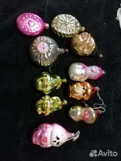 Елочные игрушки СССР