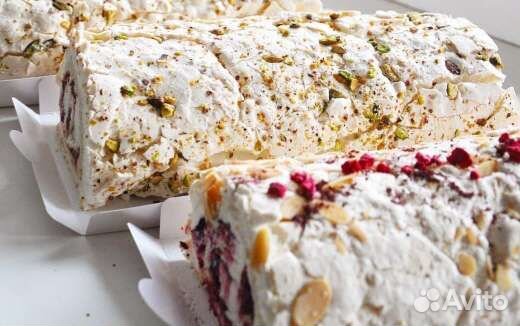 Меренговый рулет