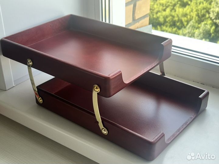 Органайзер для канцелярии деревянный