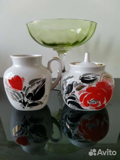 Соусники, сливочники. Фарфор. Винтаж